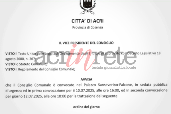 Foto © Acri In Rete