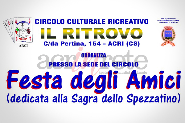 Foto © Acri In Rete