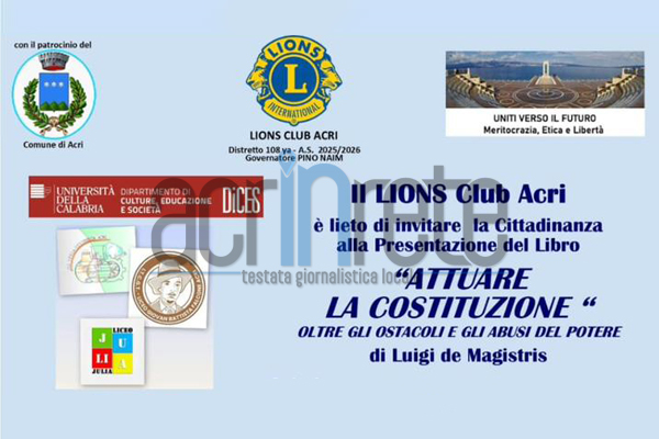 Foto &copy; Acri In Rete